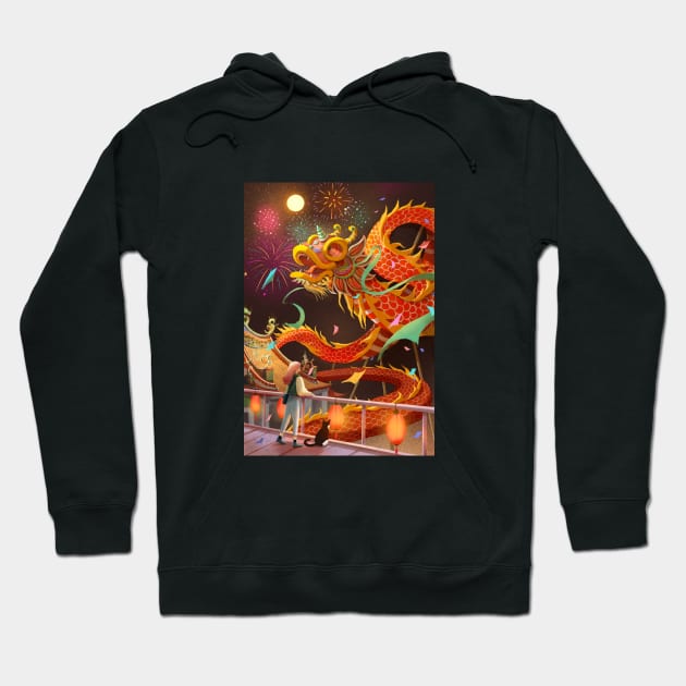 Chinese new year Hoodie by yunzhen_ho